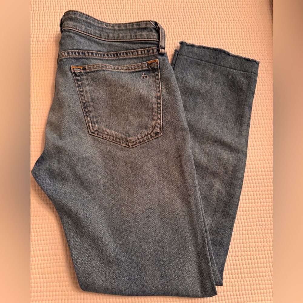 Rag & Bone-Dre Low Rise Ankle Slim Boyfriend Jeans